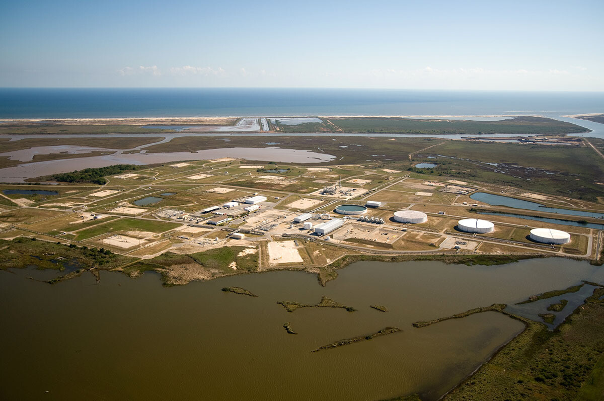 Image of Bryan Mound Salt Dome, one of the DOE's Strategic Petroleum Reserve locations that Strategic Storage Partners will now manage and operate.